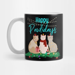 Happy Pawlidays! Mug